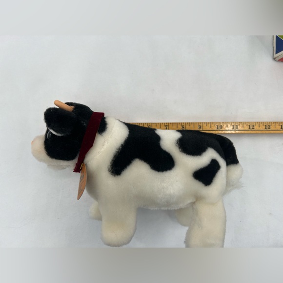Vintage Roly Poly Toy Cow - Picture 5 of 11